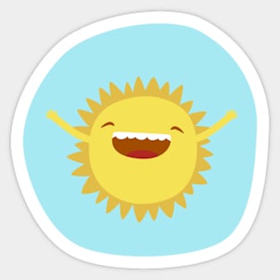 Mr Sun Sticker